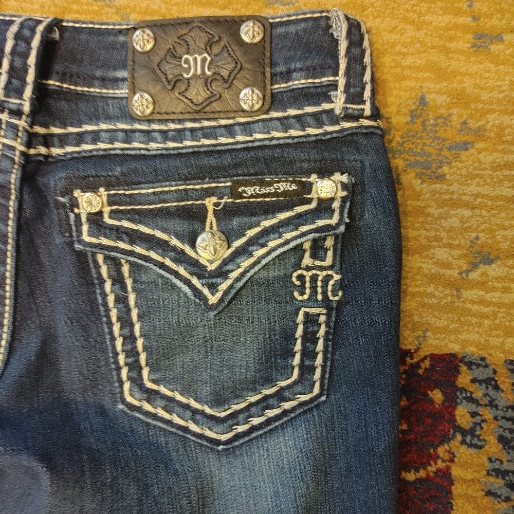 NWOT Miss Me boot cut jeans size 29x34
